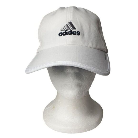 Adidas Women's White Baseball Cap AEROREADY Adjustable Cap NEW - Picture 1 of 7